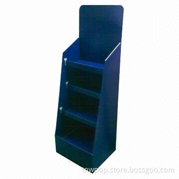 POP cardboard displays, can load heavy products, eco-friendly material and printing/strong/stable